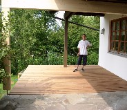 Holzterassen